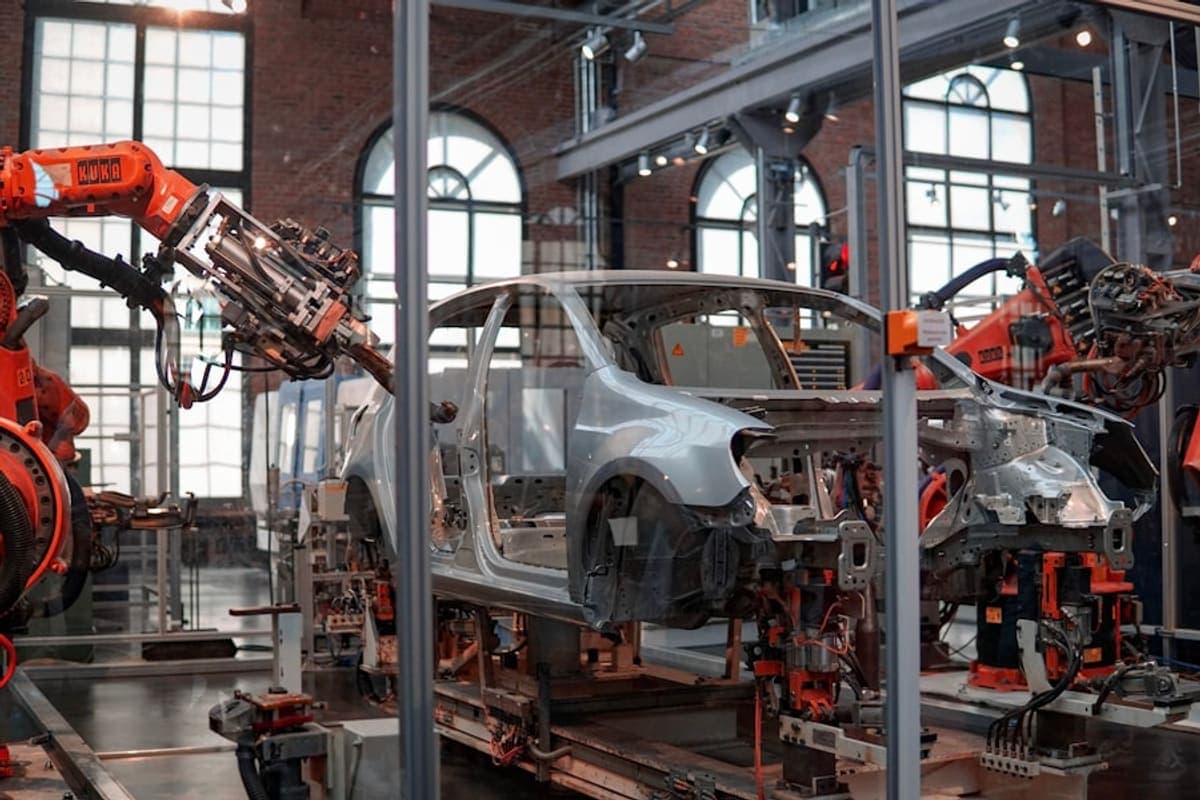 Automated assembly line at Verdant Industries